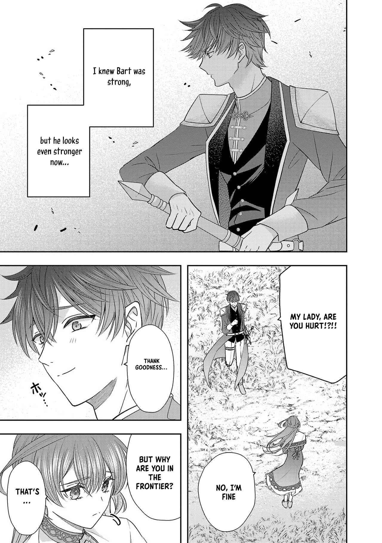The Noble Lady Scorned as Incompetent Is Jilted and Becomes Known as the Saint of the Frontier Chapter 9 Page 7